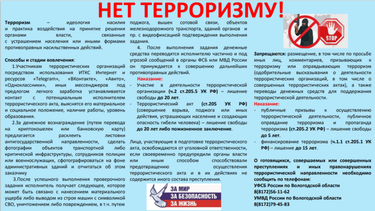 Противодействие терроризму.